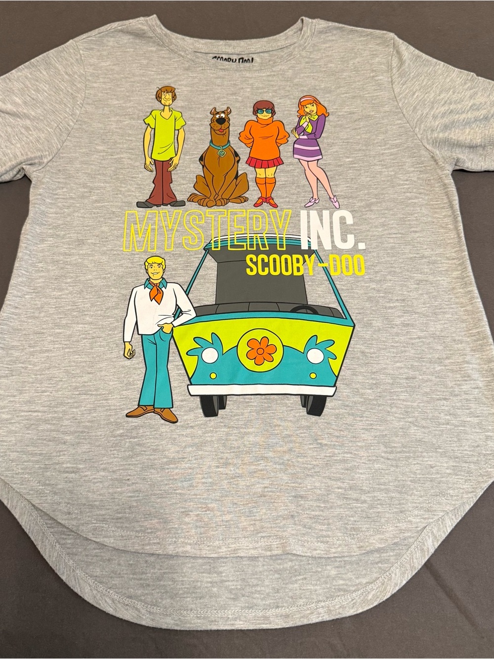 Scooby-Doo Mystery Inc. Graphic Tee - Light Grey